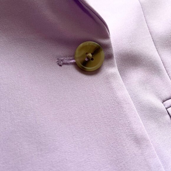 NWOT JJXX MARY SINGLE BREASTED PEAK LAPEL BLAZER IN LILAC - XS - Picture 6 of 10